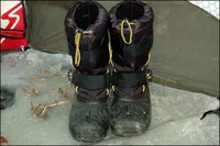 아이스필드 방한화 사용기