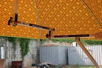 단레져 파라솔 롱브라켓