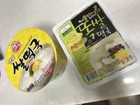 식사대용으로 훌륭한 즉석떡국 입니다 ~