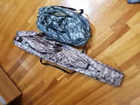 트라이캠프 밀리터리 파라솔과 월 색깔차이