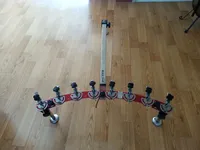 스마트 받침틀과 블랙펄 자립다리 조합입니다.