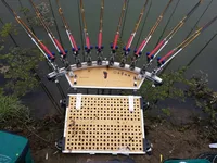 수정레져 파라다이스 미니 접지 좌대 사용기^^