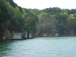 의암삼천낚시터휴일풍경