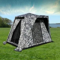 트라이캠프 낚시텐트 FO-2018MW  위장 낚시텐트200*180 신제품출시