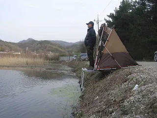 라프FM40낚시텐트