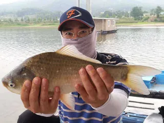 물도 많이 있고, 고기도 제법 잘나오는데요!