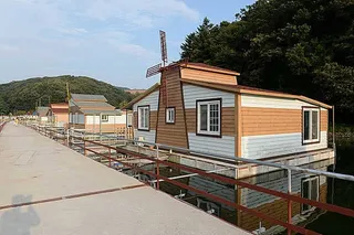 풍차방가로의 명물 한터 낚시터