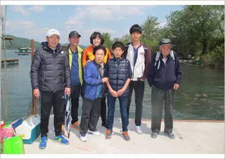 의암호자갈섬낚시터