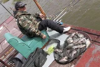 대박의 현장 - 아산 영인지 (낚시신문 기사중에서)