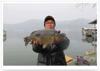 춘천  의암호 자갈섬 낚시터