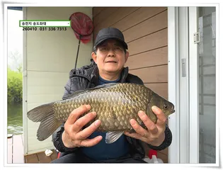 악천후에도 4짜, 송전지 송도좌대 조황.