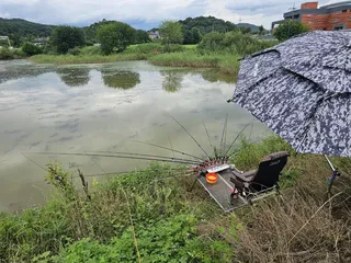 여주 소류지 하룻밤