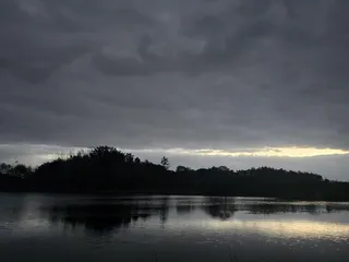 비바람을 뚫고 나온 4짜붕어