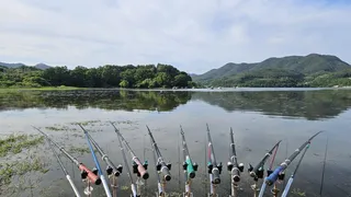부여 옥산지에서의 하룻밤