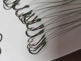 낚시바늘 아주 쉽게 묶는 방법(외바늘)