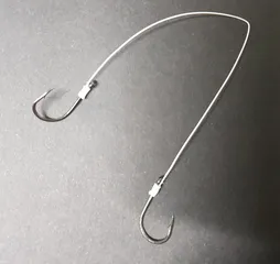 낚시바늘 아주 쉽게 묶는 방법(쌍바늘)