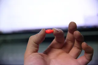 예민한 채비와 대물채비를 10초안에 전환하기.