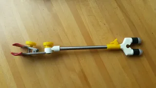 간단한 낚시대 거치대(일명 대포)