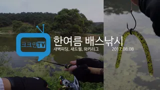 한여름 배스낚시와키리그