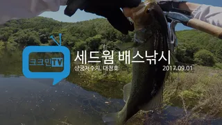 쉐드웜 배스낚시상궁지대청호