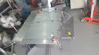 좌대완성..시간(많음).돈(없음).스트레스(자작좋아함)좌대만들기 