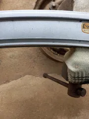 받침틀 때 벗기기