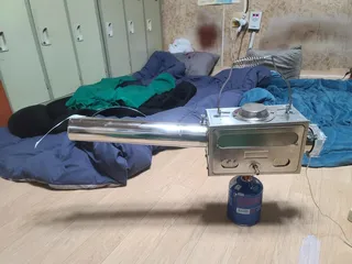 온풍기 만들어봤네요