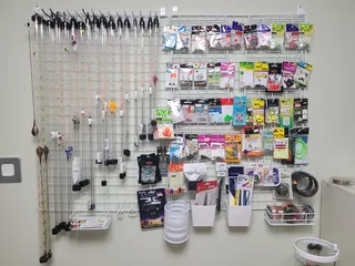 네트망으로 낚시방 만들기