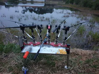 블랙펄 구형받침틀 얖옆 레일 4단으로 만들기.