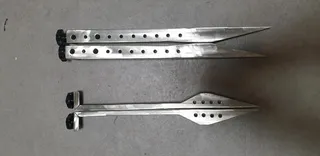 앵글로 만든 땅꽂이