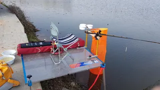 내림낚시용 좌대 크랭크 