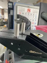 점보받침틀 크랭크 체결한 모습 입니다.