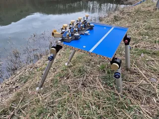 마그마 자바라 자립다리 고정식으로....