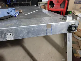 구.스마트좌대 앞상판 설치