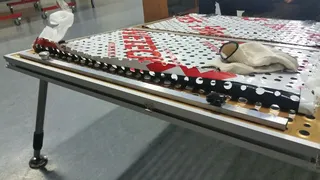 수정레져 미니슬림대좌 밀림방지턱..