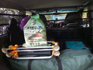 코랭이 트렁크 정리함을 만들어보았습니다.