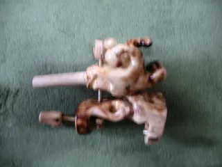 자작클램프와 재활용 받침대,뜰채자루입니다.