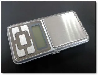 저울 하나 샀습니다...