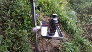 파라솔 커피받침