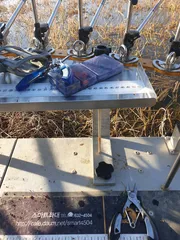 간편 선반계측자 지지대