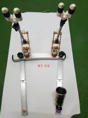 하우스용 2단 받침틀