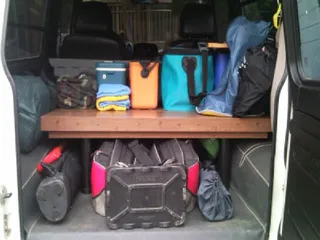 대물낚시장짐 밴 수납다이!!