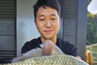 오름수위 속 늘푸른낚시터