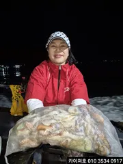 30일 야간 돌문어 조황입니다