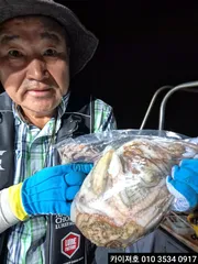 17일 야간 돌문어 조황