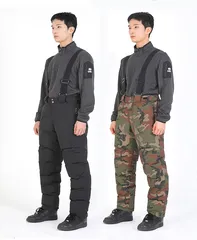 ★글램지★ 마운트 밀리터리 헤비다운 오리털 패딩바지.(오리털.398g.필파워.800)