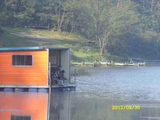 "부연지"  한가위아침!! -부연낚시터 배상-