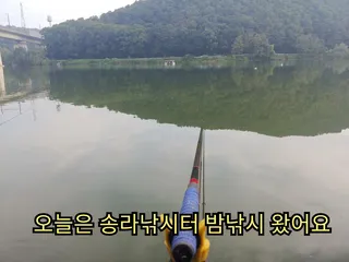송라낚시터 다녀왔습니다