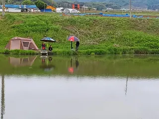 무료터 청미천==드디어 4짜가