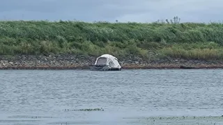담양 행성지 보트 떠내려 갑니다!!